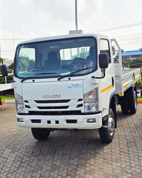 Isuzu NPS 4x4 Blue power Truck