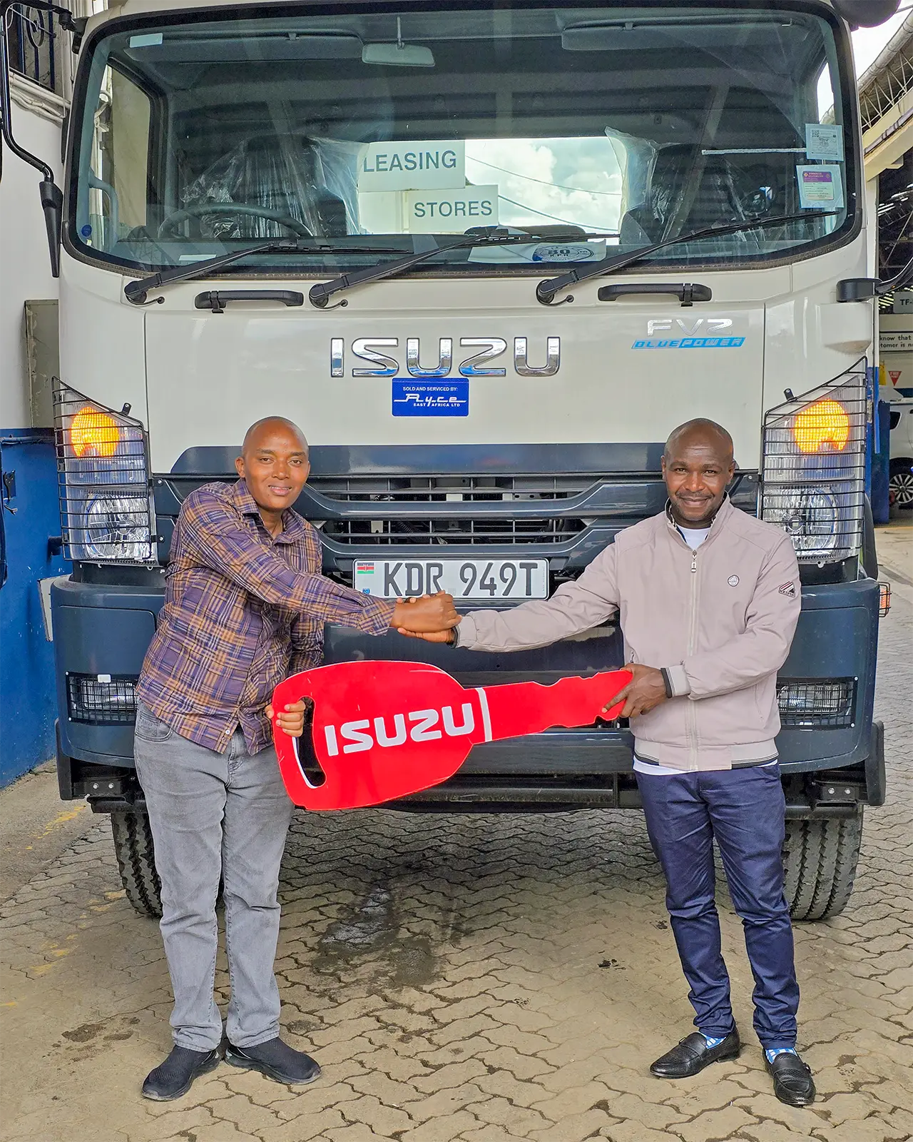 Kagwe Concept Dairies Ltd - Isuzu FVZ BLUEPOWER Truck Customer