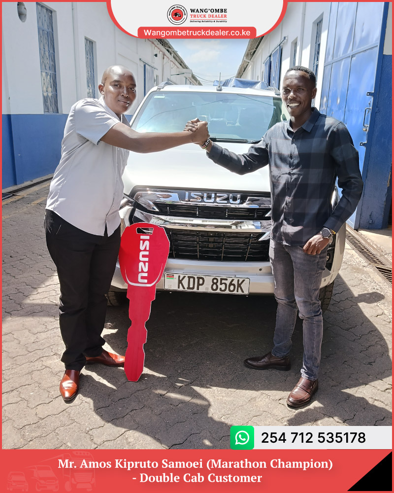 Mr.-Amos-Kipruto-Samoei-(Marathon-Champion)-Double-Cab-Customer