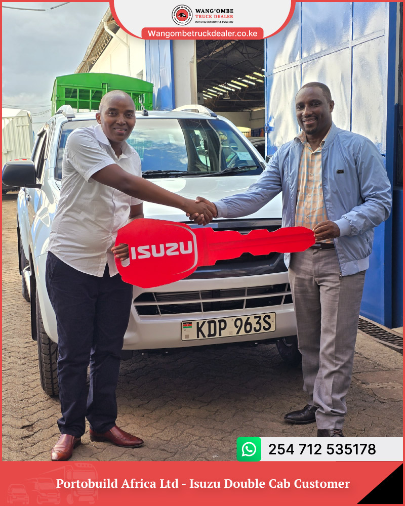 Portobuild Africa Ltd - Isuzu Double Cab Customer